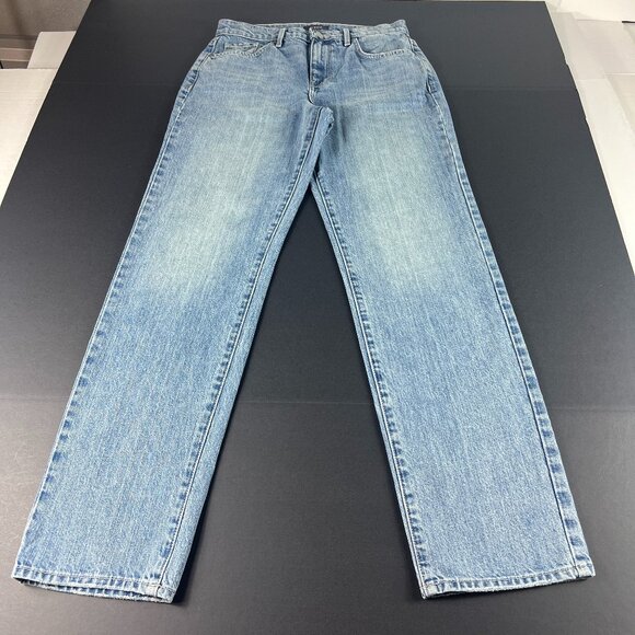 Not Your Daughters Jeans Women's 28x29* Brooke Loose Straight Blue Denim Tag 26 - Picture 1 of 16